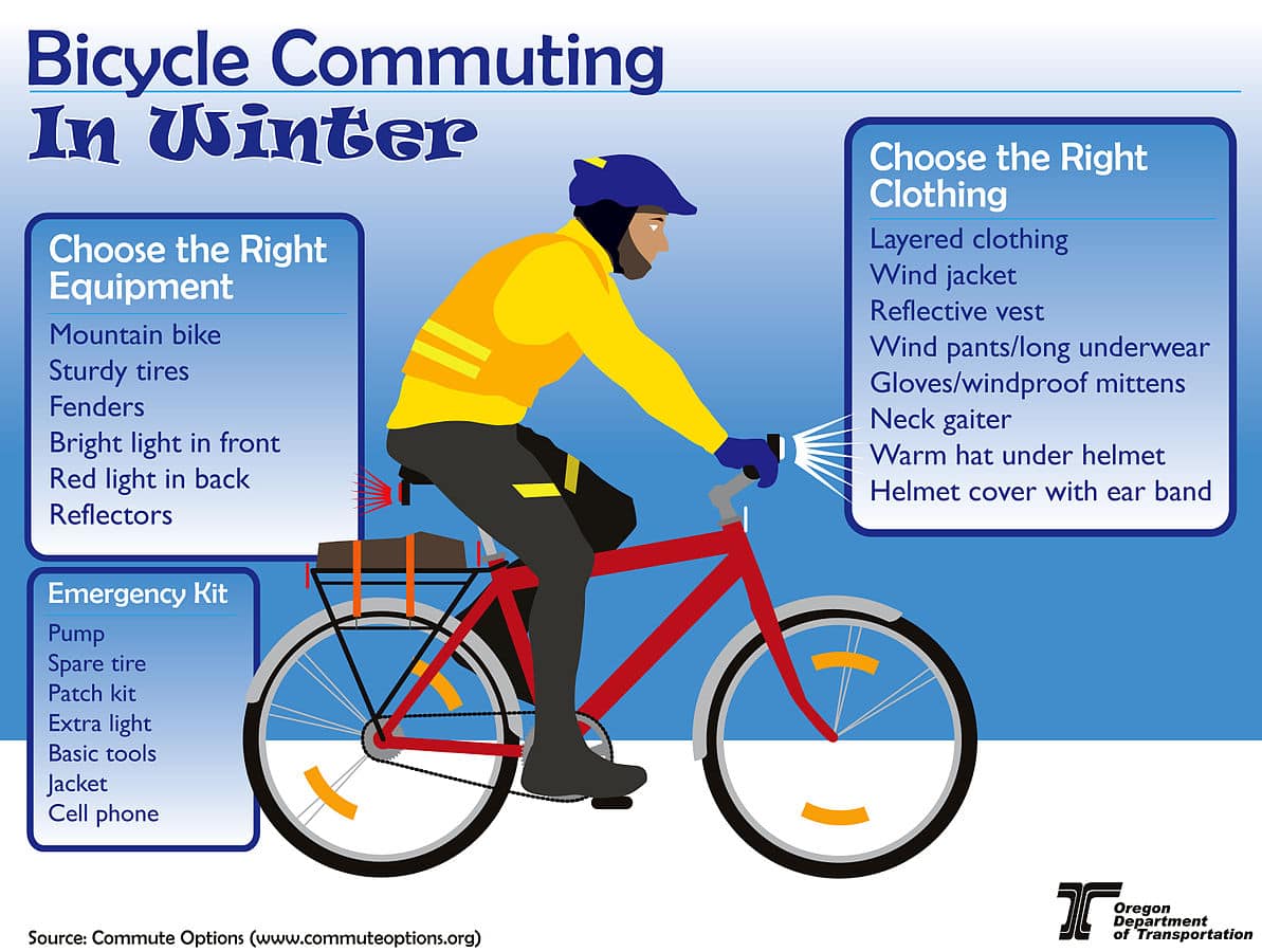 Bike safety in the Winter