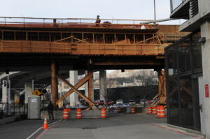 Freeway construction