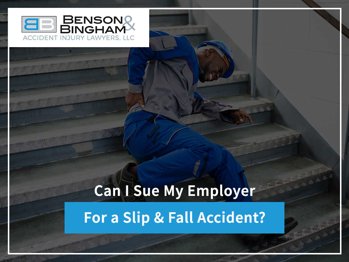 Can I Sue My Employer For A Slip & Fall Accident?