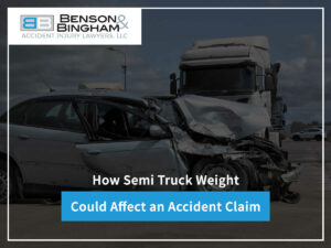 How Semi Truck Weight Could Affect an Accident Claim