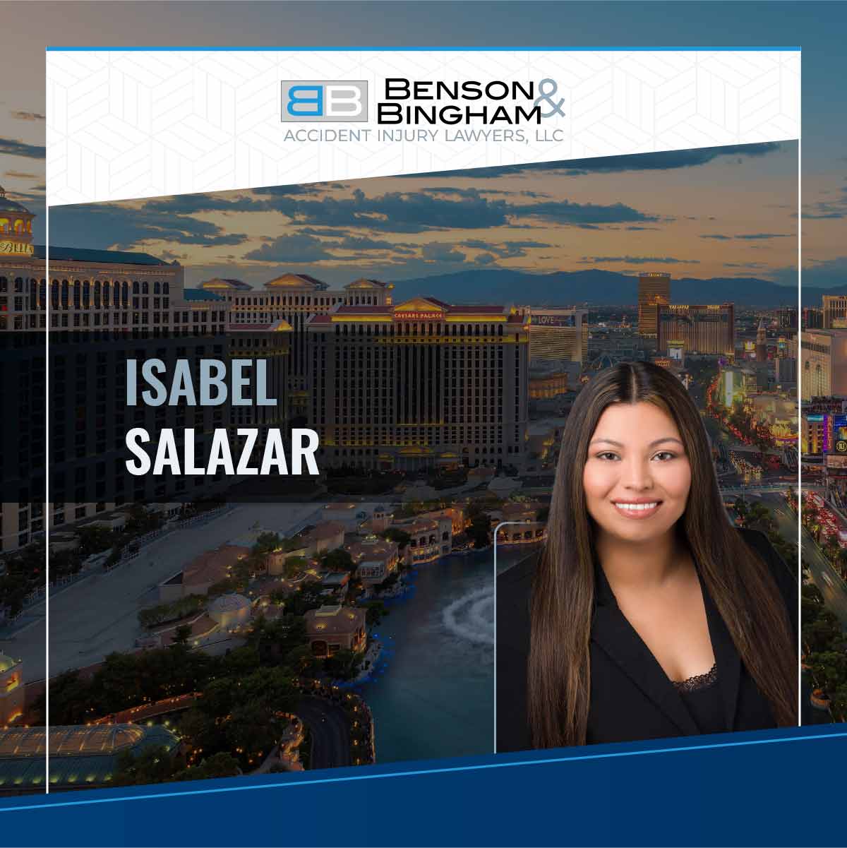 Isabel Salazar, lawyer at Benson & Bingham