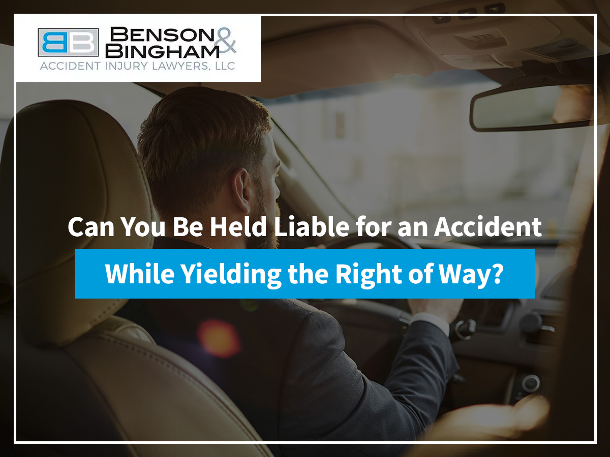 Can You Be Held Liable for an Accident While Yielding the Right of Way