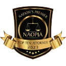 Nation's Premier NAOPIA Top 10 Attorney 2023