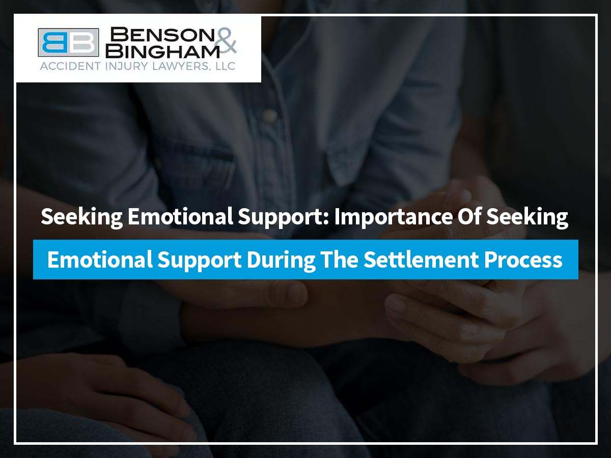 Seeking Emotional Support: Importance Of Seeking Emotional Support During The Settlement Process