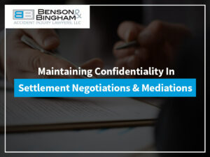 Maintaining Confidentiality In Settlement Negotiations & Mediations