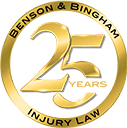 Benson and Bingham Injury Law: 25 Years of Excellence