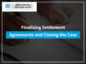 Finalizing Settlement Agreements & Closing The Case